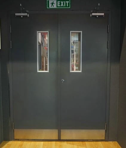 Porte métallique double Asico
