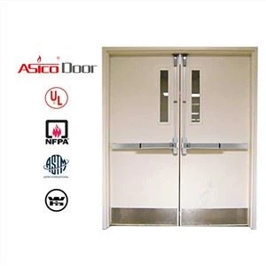 Portes en acier galvanisé